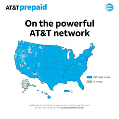 AT&T Propel 5G, 64GB, Silver, Prepaid Smartphone